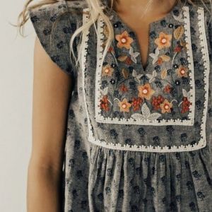 ROOLEE embroidered dress